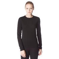 womens oasis crew baselayer top