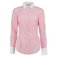 Women\'s Executive Light Pink Fitted Shirt - Single Cuff