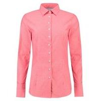 Women\'s Coral Dobby Weave Fitted Stretch Shirt - Single Cuff