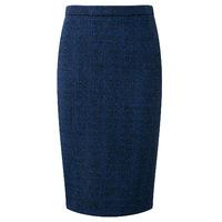 Wool Pencil Skirt (Blue/Black / 08)