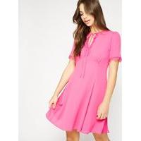 womens fuchsia tea dress fuchsia