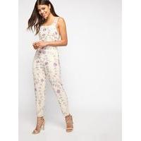 Womens PREMIUM Embroidered Floral Jumpsuit, Assorted