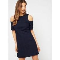 womens cut out denim dress denim