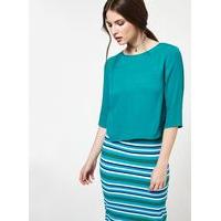 womens jade wrap back tee jade