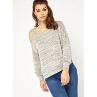 Womens Khaki Asymmetric Sweatshirt, Khaki