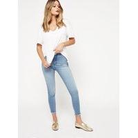 Womens PETITE Light Blue STEFFI Jeans, Blue