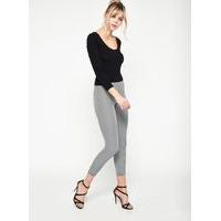Womens Dogstooth Pintuck Trousers, Black