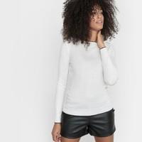 Wool Mix Crew Neck Jumper