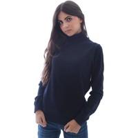 wool co wo4100 maglia a collo alto women womens fleece jacket in blue