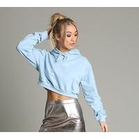 womens cropped hooded top