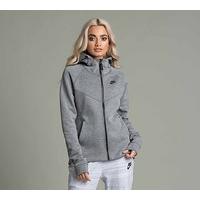 womens tech fleece hooded top