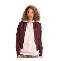 Womens Plain Bomber Jacket