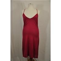 womens short nightgown ms truly you size 18 red nighty