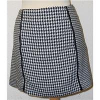 womens skirt wallis size 12 black a line skirt