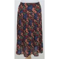 Woolworths size 12 multi-coloured knee length skirt