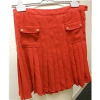 womens skirts bnwt next size 18 red a line skirt
