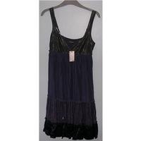 womens warehouse dress size 8 warehouse purple knee length dress