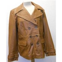 Women\'s leather jacket Centigrade - Size: L - Brown - Jacket