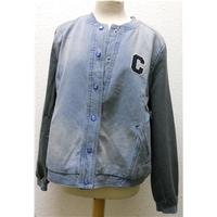 womens denim jacket denimco size 18 blue jacket