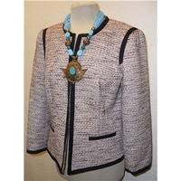 womens jacket dorothy perkins size 12 multi colored smart jacket coat