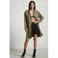 Woven Longline Jacket