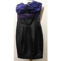 womens dress warehouse by spotlight size 6 black evening