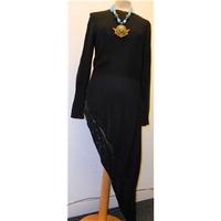Women\'s Black Evening Dress with Black sequins - U Brand U Brand - Size: 10 - Black