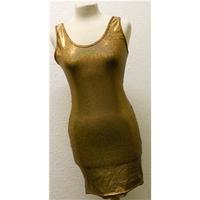 Women\'s dress - American Apparel American Apparel - Size: 6 - Metallics - Mini dress