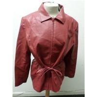 Women\'s PVC Jacket Unbranded - Size: 12 - Red - Smart jacket / coat