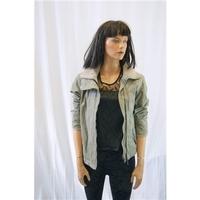 Women\'s Khaki Gray Medium Bench Jacket