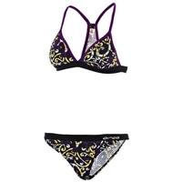 womens enduro bikini deep purple print