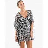 Wonderland Mesh Kaftan - White