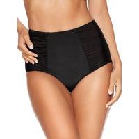 Women\'s Ladies swimwear Plain Ruched high waist slimming tummy control mix and match bikini bottoms