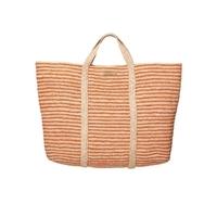 Woven Stripe Bag - Orange