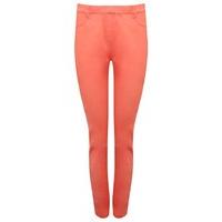Women\'s Ladies coloured cotton rich stretch denim jeggings jeans