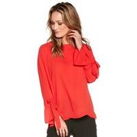 womens ladies luxury italian collection chiffon round neck dipped hem  ...