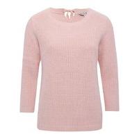 womens ladies pure cotton plain thick knit three quarter length sleeve ...