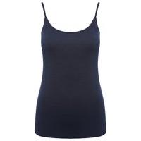 Women\'s Ladies viscose stretch jersey plain essential spaghetti strap casual cami vest top