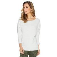 Women\'s Ladies slash neck lightweight knit batwing kimono sleeve smart jumper