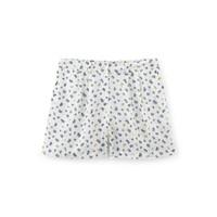 Woman\'s pure cotton shorts with Somewhere-exclusive coral print, HATA