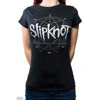 Women\'s Small Slipknot Logo Star T-shirt