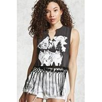 Wolf Graphic Muscle Tee