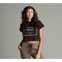 womens est 13 box logo crop t shirt