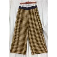 Wood Wood wide leg checked trousers Wood Wood - Size: 36\