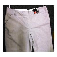 womens trousers dorothy perkins size 38 grey trousers