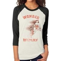 Wonder Woman - Retro Women\'s X-Large T-Shirt - White