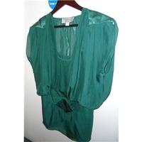 Women\'s blouse Beyond Vintage - Size: S - Green - Blouse