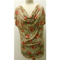 womens top next size 14 multi coloured sleeveless top