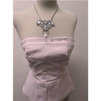 womans top finders keepers size s pink bustier