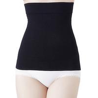 Women Firm Waist Shaper Belt Waist Cincher Black Skin Slimming Belly Tummy Waist Burning Fat Breathable Black NY056